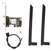 PCIe Network Card 1800Mbps BT5.2 2.4G/5Ghz Dual Antenna MU MIMO
