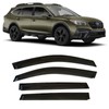 2020-2025 Tape-On Side Window Visor Deflectors Rain Guards for Subaru