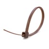 100 x Brown Cable Ties - 100mm x 2.5mm (Zip