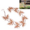 Butterfly Rain Chain Metal Outdoor Decorative Downspout Hanging Drainage Rain