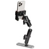 xik Kayak Phone Holder Mount with T-Bolt Track Ball,[720° Dual-Adjustable