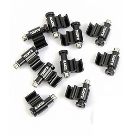 HOUSON Bicycle Oil Tube Fixed Bicycle Oil Tube Fixed Wire Trap Conversion Seat Adapter Brake Line Holder for Mountain Bike Brake Cable Pack of 10