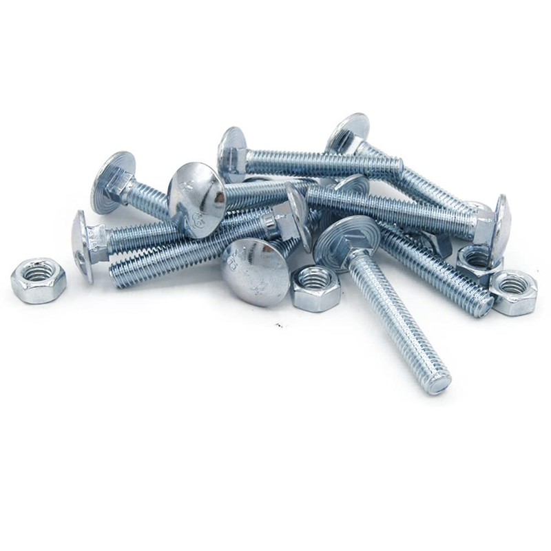 M6 (6mm x 40mm) Cup Square Carriage/Coach Bolt & Nut