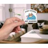 (3pcs) Even Baddies Get Saddies Cat Sticker - Mental Health