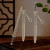 Ancient Sword Letter Opener with Sheath and Display Stand, Decorative