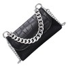 Healeved Women's Bag Stylish Handbag Black Pouch Mini Belt Bag