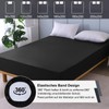 ohano Waterproof Mattress Protector, 180 x 200 cm Fitted Sheet,