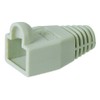 Ligawo 1024016 Kink Protection Cover for RJ45 Network Connector for 8P8C Pack of 10 Grey