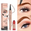 Anifer Liquid Microblading Dark Brown Eyebrow Pencil. - Waterproof, Long-Lasting,
