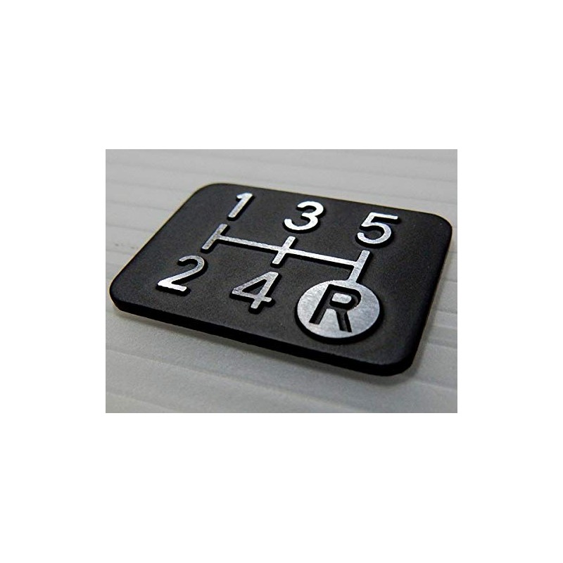 Tuningfan SPP-K501 Diamond Cut Shift Pattern Plate for 5 MT