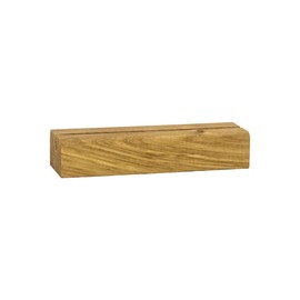 holzkin Photo Holder/Picture Holder/Card Holder - Solid Wood - Various Wood Types - Choice of Quantities (Oak, 1 Piece)