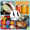 2 Pcs Easy Open Ring Pull Can Opener Easy Grip