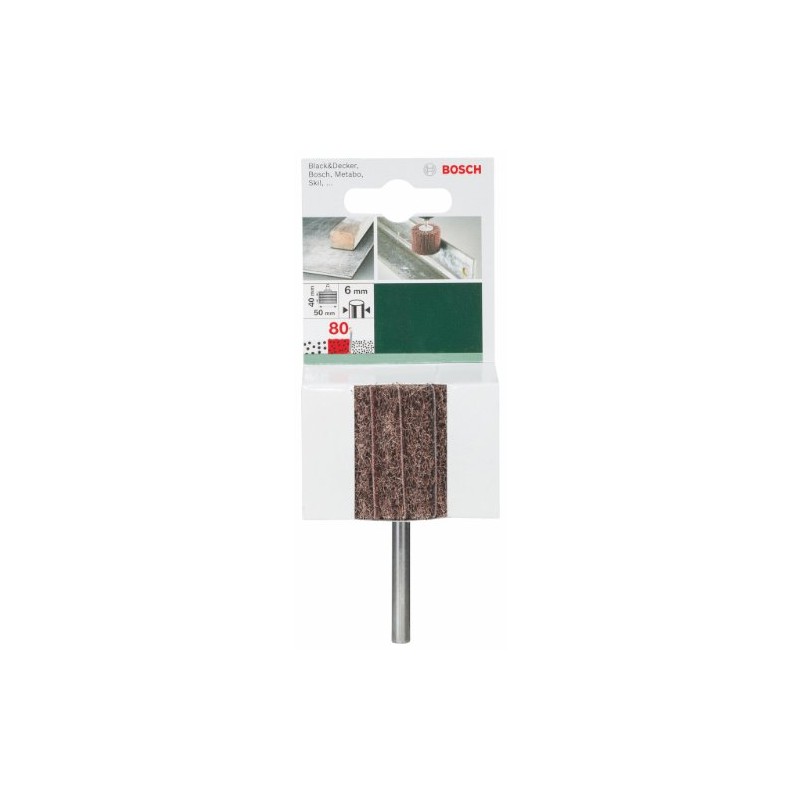 Bosch 2609256286 50 x 40 mm 80 Grit Flap Wheel