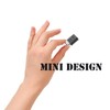 QOFOWIN Mini 2-in-1 USB Bluetooth Receiver,Bluetooth 5.4 Wireless Audio Adapter