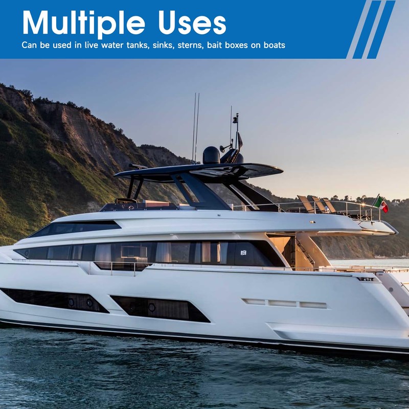 Boat Drain Plug, Strong, Sturdy, Proof and Highly Sealing Compression