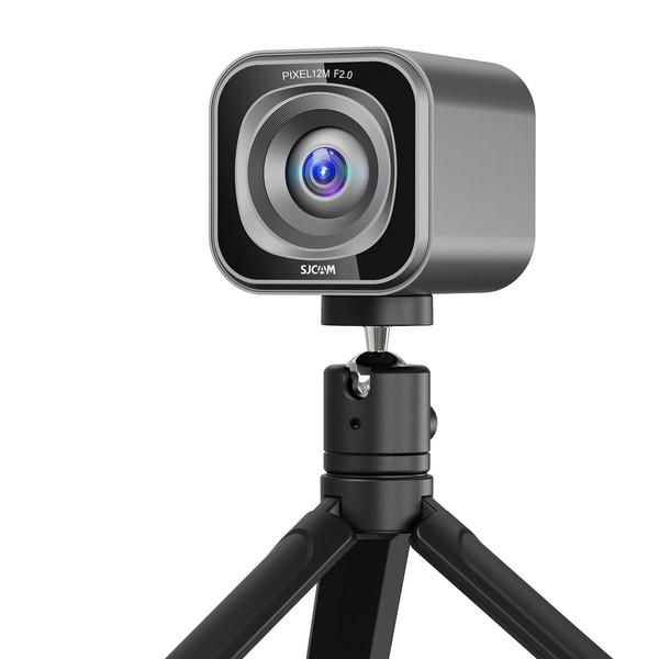 SJCAM M2 Webcam, 4K Webcam, Computer Camera with Auto Focus, Intelligent Exposure - All-Metal Body，Plug and Play USB Webcam for Online Calling/Conferencing, Skype/Facetime/Zoom/YouTube
