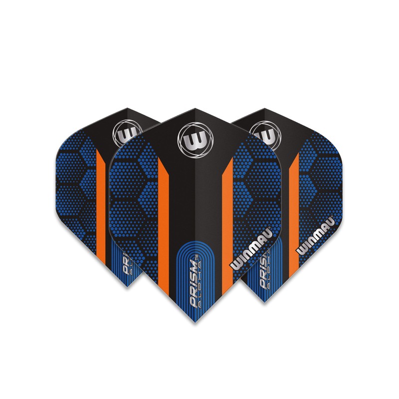 WINMAU Prism Alpha Hexagon Design Extra Thick Dart Flights -