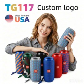 Shipped From USA Speaker TG117 for Audio System 5.3 IPX7 Waterproof 5-10W Output Power Home Theatre Outdoor Mobile Phonemodel number: USA-TG117, color: Blue