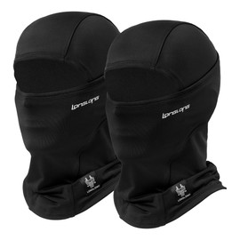 LONGLONG Balaclava Ski Mask Moisture Wicking Full Face Mask Windproof Warm Double Layers Cold Weather Winter Skiing Snowboarding Outdoor Men Women
