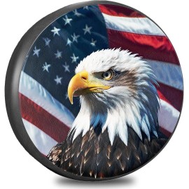 NGOKPYD 14" Spare Tire Cover Wheel Covers for RV Camper Travel Boats Trailers Waterproof