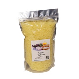 Bath Salts | 4lb Bag | Banana Scent | Bathing | Body Care | Beauty | Relaxation | Spa
