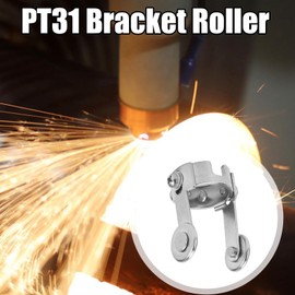 Plasma Cutter Roller Guide, Wear-Resistant Pt-31 Roller Guide Compass Stand, High-Strength Alloy Steel, Cutting Accessories for Plasma Cutter