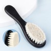 2 Pcs Barber Fade Brushes Soft Beard Brushes Men Mustache