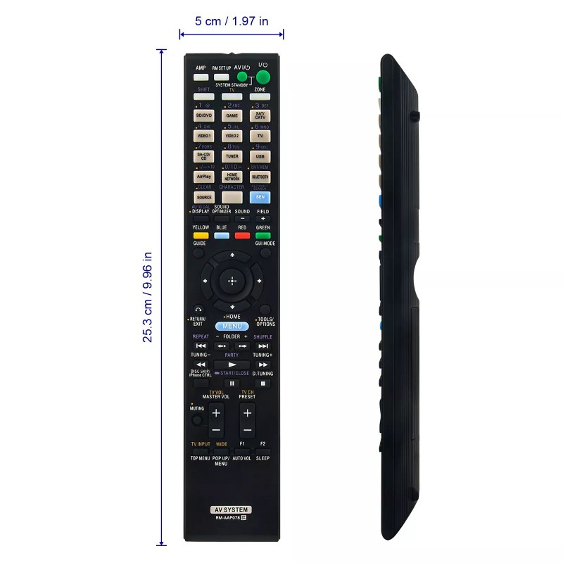 For Sony RM-AAP078 Replaced Remote for Sony AV Receiver STR-DH820