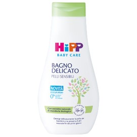 HiPP Baby Care Gentle Bathroom, Bubble Bath for Kids, Gently Cleanses and Regenerates, No Tears, for Sensitive Skin, Neutral pH with Natural Organic Almond Extract, 1 Piece 350 ml