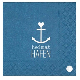 Räder Sea as Words Napkin Home Port