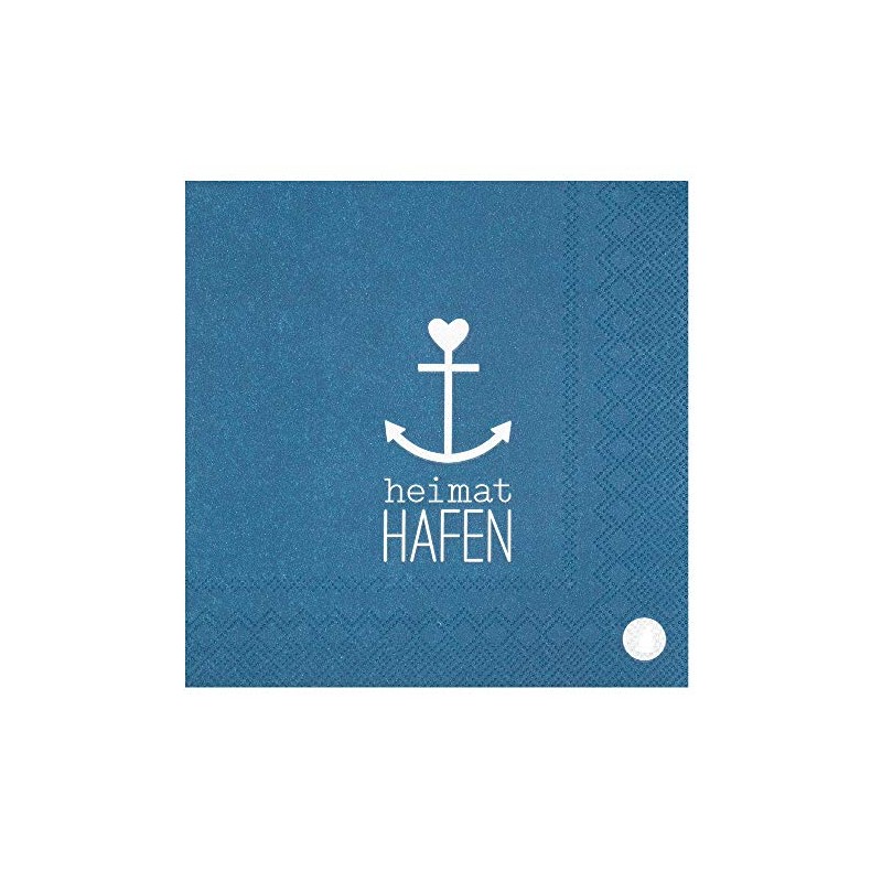 Räder Sea as Words Napkin Home Port