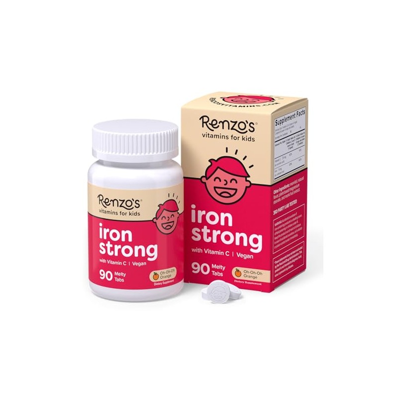 RENZO’S - Iron Strong suplemento de hierro para niños con