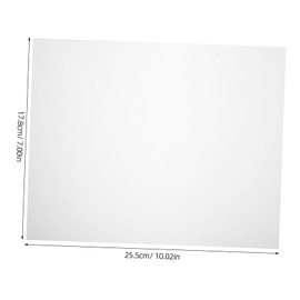 Kisangel Invisibility Shield Lenticular Lens Sheet Transparent Magician Props Accessories for Stage Tricks Enhanced Transparency Portable Design