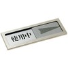 Hikari PL51M-3 Sign Plate, In Use, Vacancy, Magnet, Stainless Steel