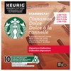 Starbucks Signature Collection Cinnamon Dolce Flavoured Ground Coffee K-Cup Pods,