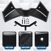 ABCERRS Motorcycle Front Spoiler Winglet Aerodynamic Wing Compatible with MT09