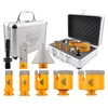 EXFEIN Tile Hole Saw Kit 8pcs - Diamond Core Drill