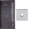 Square Shower Arm Cover Plate, Extra Large Stylish Uiniversal 3.5
