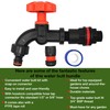 Premium Water Butts Kit – 3/4" bsp black tap with