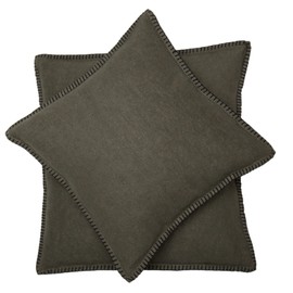 David Fussenegger Cushion Cover Army Decorative Cushion Made of Cotton Fluffy Soft 50 x 50 cm