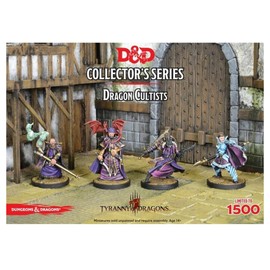 Gale Force Nine GF971034 D&D Tyranny of The Dragons Cultists 4 Figure Toy