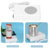 lvifloae USB Heating Cooling Coaster Portable Cup Warmer Refrigeration Pad