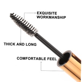 IWOWHERO 10pcs Mascara Empty Tube Mascara Bottle Empty Foaming Funnel Kit Lip Gloss Bottles Empty Eyelash Brush Empty Tube Empty Eye Cream Squeeze Tubes Lip Gloss Containers Empty Cute Jar