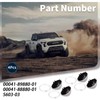 2Pcs Wheel Center Hub Cap,Replaces 00041-89880-01 00041-88880-01 ﻿