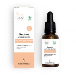 Selbstbräunende Tropfen, leicht Clémence & Vivien