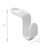 50Pcs Clothes Hanger Connector Hooks,Hanger Organizer,Clothes Hanger Connector Hooks for