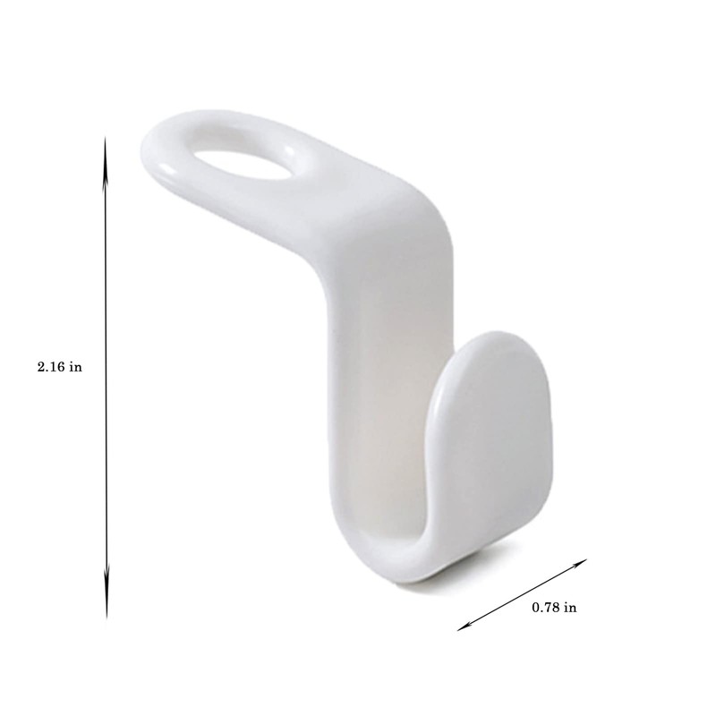 50Pcs Clothes Hanger Connector Hooks,Hanger Organizer,Clothes Hanger Connector Hooks for