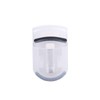 LeTradeJP Portable White PC Shaped Eyelash Curler Pin for Local