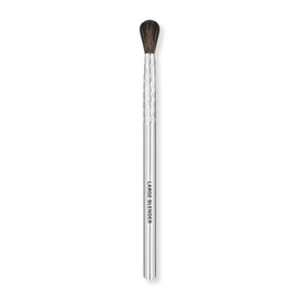 MESAUDA e01 Large Blender Brush - Synthetic, Silver Handle - Eyeshadow Blending Brush
