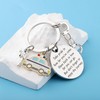 FUSTMW Police Gifts Keychain Police Car Keychain Police Officer Gifts